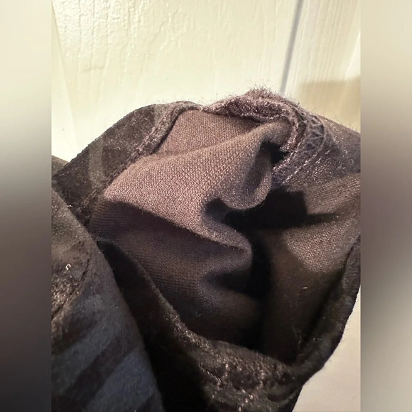 RAG & BONE Black Nina Zebra Stripe Skinny Ankle Jeans Sz 27 Exposed Zip Hi Rise - Picture 15 of 16